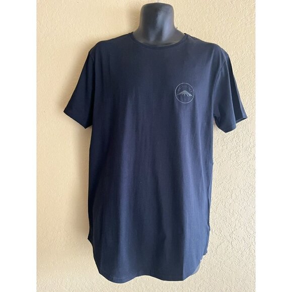 Quiksilver Mens Black Cotton Crewneck Casual Quik And Co T-Shirt Size M - Picture 8 of 9